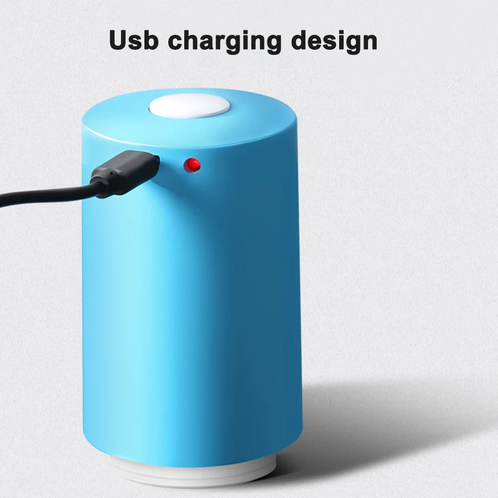 Мини Портативный Usb Автоматическая подзарядка вакуумный уплотнитель насоса машина с 5 вакуумной сумкой для кухни сохранить продукты питания свежее сохранение