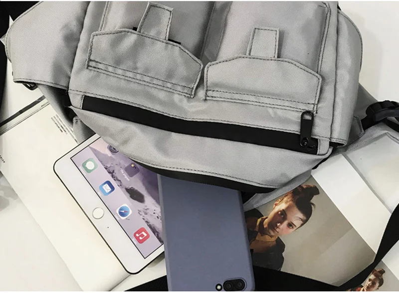 Sac banane couleur Orange Sac banane unisexe grande capacit?� pour femmes, Streetwear, tendance 