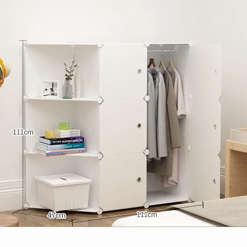 Version C Para Casa Armoire/рада предложить покупателям De Rangement Armadio Guardaroba Garderobe Moveis туалетный столик шкаф для хранения Guarda Roupa Mueble шкаф - Цвет: Version C