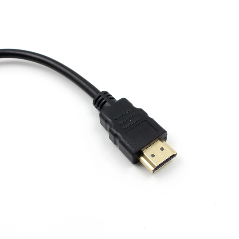  Hdmi Al Cavo Del Vga con Audio Interfaccia Del Computer Portatile Cavo Del Proiettore Convertitore 