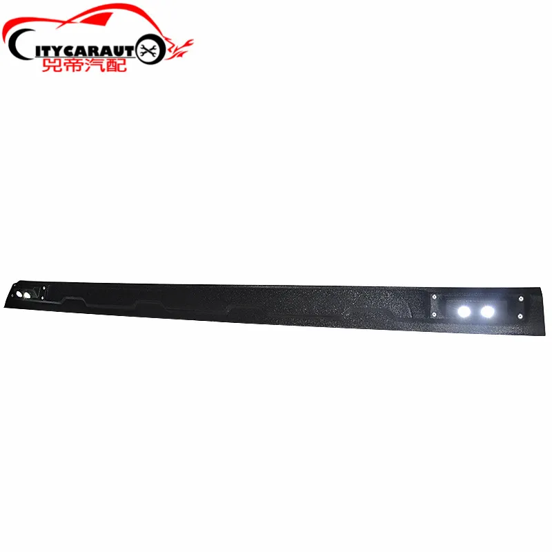 Led Rear Spoiler Tailgate Cover Fit For Ranger T6 T7 T8 Xl Xlt Wildtrack Tail WIng Trunk Plate Cover car accessroies 2012-