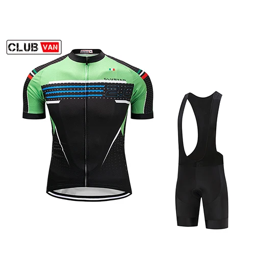 Jersey and Pants Мужская Летняя велосипедная Джерси Pro одежда для коллективного велосипеда mallot mtb велосипедная одежда спортивный триатлонный костюм короткое платье комбинезон - Цвет: Jersey and Pants