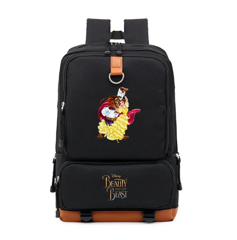Детская Красавица и Чудовище mochila Печать Рюкзак для подростков школьная сумка дорожная сумка для ноутбука рюкзак