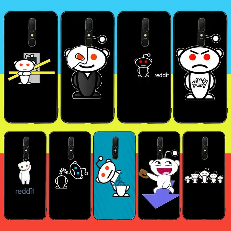 

HPCHCJHM Reddit Custom Photo Soft Phone Case For Oppo A5 A9 2020 Reno Z Realme5Pro R11 case
