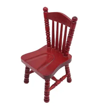 

1:12 Miniature Dollhouse Mini High Table Chair Doll House Furniture Play Toys Accessories Decoration 72XC