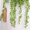 Artificial Plants 5 Forks Fake Leaves 75cm Long Lover Tears Succulents Home Window Wall Hanging Decoration Wedding Party Supply 3