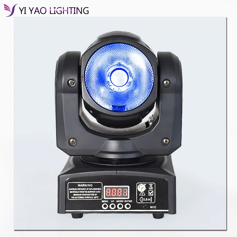 

Moving head beam 60w lights with RGBW 4in1 strobe effect dmx-512 control for stage dj party bar lighting