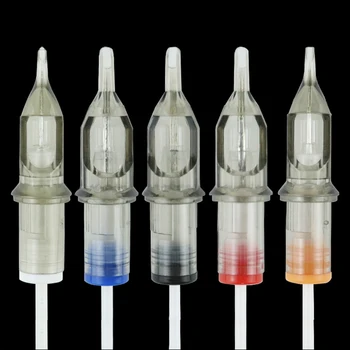 

Tattoo Cartridge Needle 10PCS Professional Disposable Semi Permanent Eyebrow Lip Makeup Needles For Tattoo Machine Pen