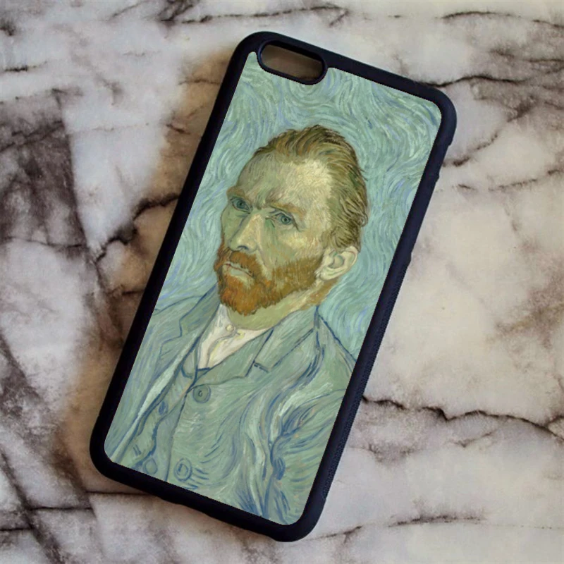 Серебристый KETAOTAO Vincent Van Gogh Notte Stellata чехол для телефона s для iPhone 4S 5C SE 5 5S 6 6S 7 8 Plus X чехол из мягкого ТПУ резины силикона - Цвет: Серебристый