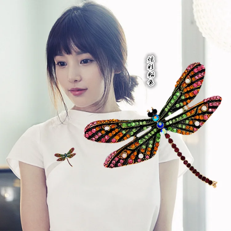 

Korean-style Fashion Dragonfly Breastpin Accessories WOMEN'S Clothing Accessories Brooch Clothing Alloy Corsage Supply of Goods