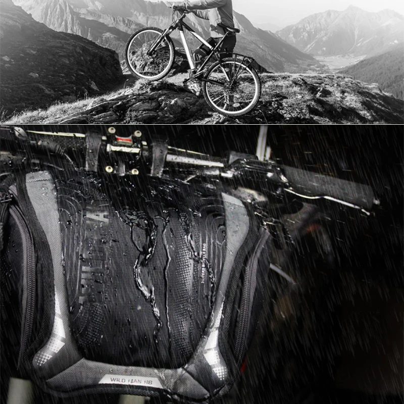 Водонепроницаемая сумка Pannier для езды на велосипеде, для телефона, кошелек, для хранения ключей, руль, Аксессуары для велосипеда, чехол для улицы