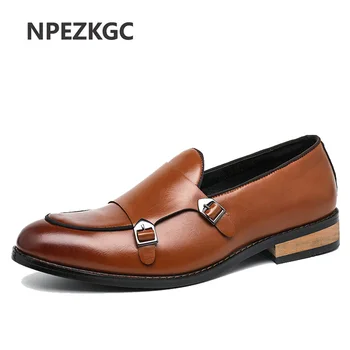 

Autumn Men Microfiber Leather Loafers Luxury Brand Italian Design Wedding Comfortable Male Breathable Night Club Party Shoes