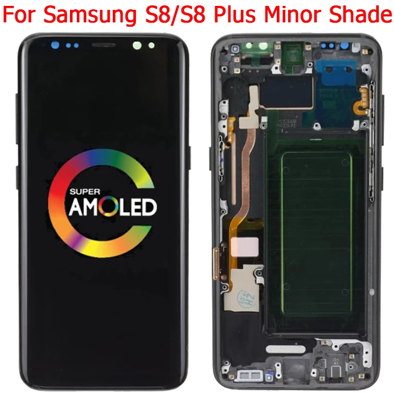 Original S8 + Display Kleinere Brennen Für Samsung Galaxy S8 Plus LCD