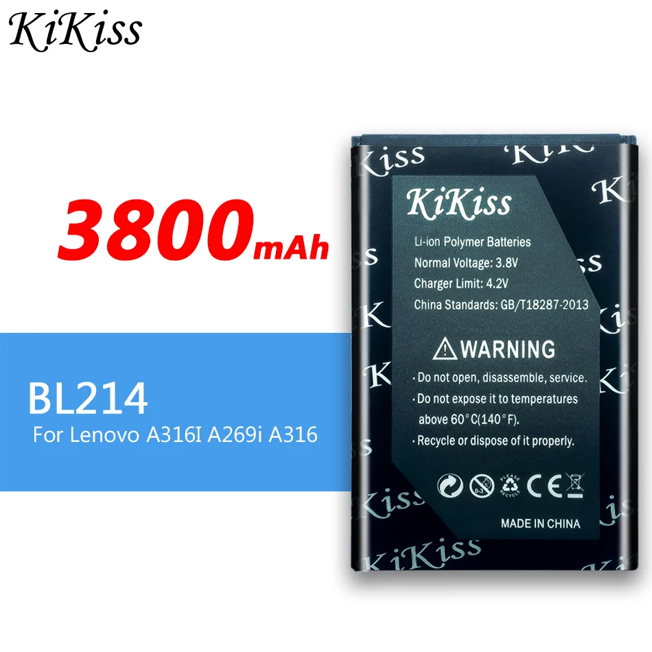 3800 мА/ч Новый большой емкости батарея для Lenovo A300T A269I A208t A218t A269 A305E A316 A360E A316I
