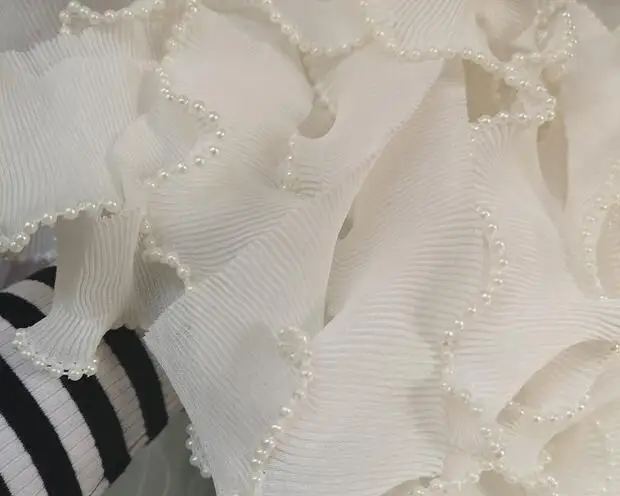 Lace Fabric Ribbon Sewing Supplies Decoration Accessories 6CM Wide Embroidery Flower Tulle