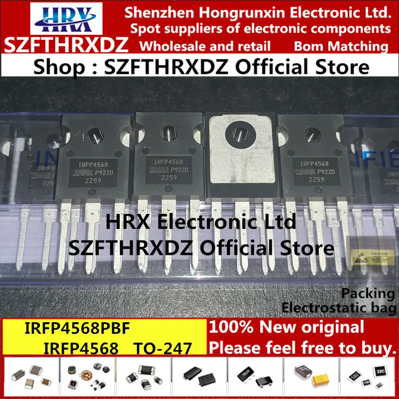 IRFP4568PBF TO-247 IRFP4568 TO247 MOSFET MOSFT 150V 171A 25 шт/трубка(25 шт