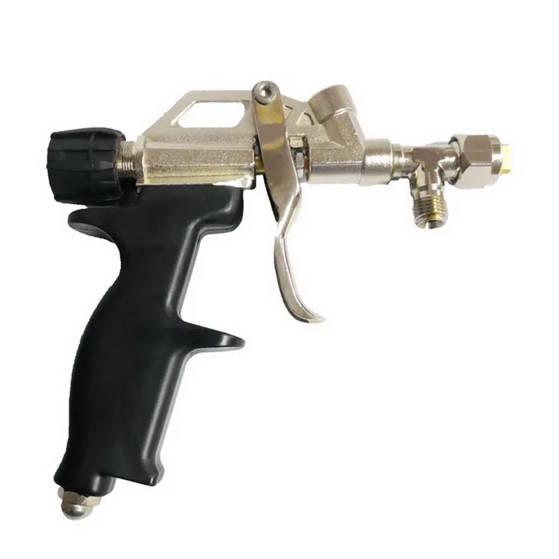 Клеевой пистолет-распылитель безвоздушный Краскораспылитель 1,3 мм Калибр Веерообразный спрей из нержавеющей стали насадка пластиковая ручка антикоррозийный опрыскиватель