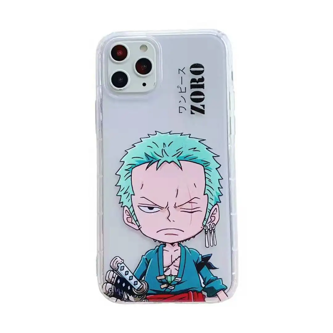 Jepang Anime One Piece Zoro Luffy Sejuk Sejuk Penutup Untuk Iphone 11 Pro Xs Max Xr X 6 6 S 7 8 Plus Helikopter Lucu Senyum Lembut Tpu Case Aliexpress
