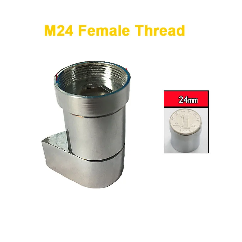 M24 Female Thread Латунный двухфункциональный водосберегающий аэратор для смесителя с водяным туманом, аксессуары для кухонного смесителя, аэратор для крана - Цвет: M24 Female Thread