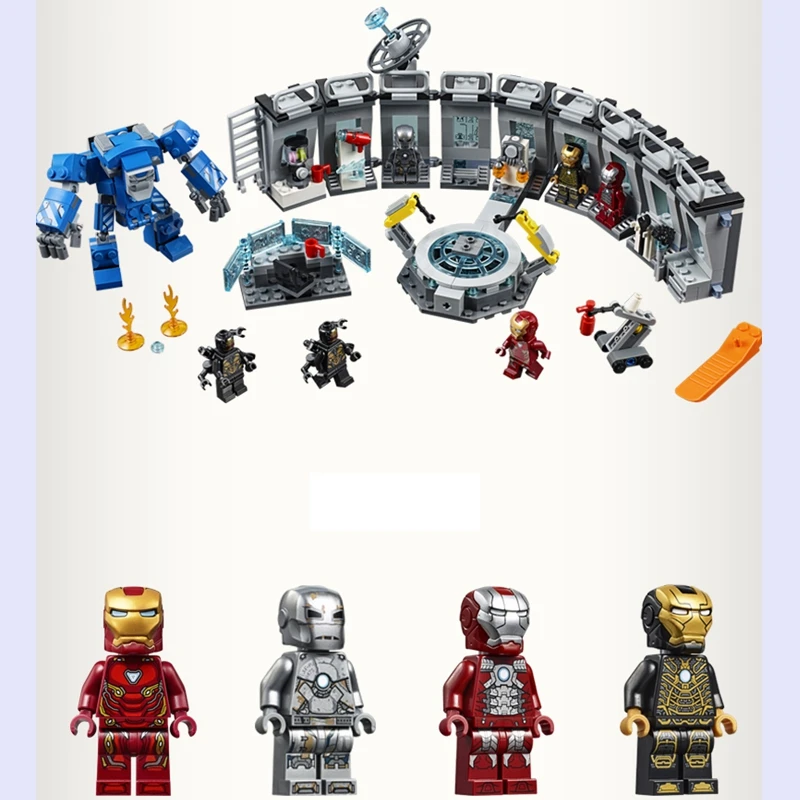 64012 военная машина Marvel Мстители Endgame Супер Герои модель строительные блоки lepins 76124
