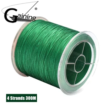 

4 Strands Braided Fishing Line 300M PE Fishing Line Multifilament Fishing Line 8 10 20 30 40 60 80 100 120 140LB Carp Fishing