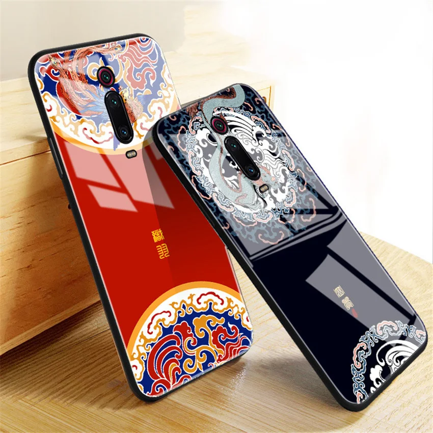 Стеклянный чехол Aixuan для Xiaomi mi 9t/mi9t pro/Xiaomi redmi k20 pro с рисунком из закаленного стекла