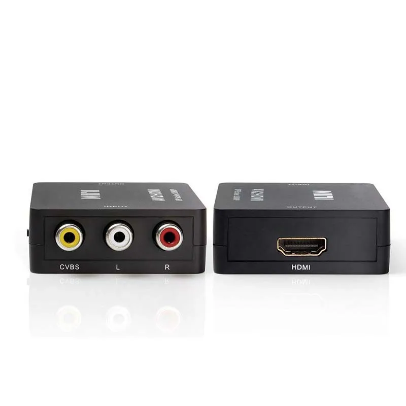 1080P мини HDMI в AV композитный конвертер RCA CVBS адаптер для PS3 Blu-Ray плеер VCR DVD HDTV 1080P