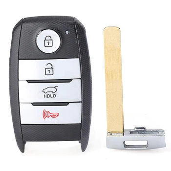 Keyforkess FSK 433.92MHz NCF2971X / ID47 TQ8-FOB-4F08, muslimless-Go Smart 4 pulsanti portachiavi a distanza per Kia Niro 2017-2020 - KEYECU FSK 433 92MHz NCF2971X ID47 TQ8 FOB 4F08 muslimless Go Smart 4 pulsanti portachiavi