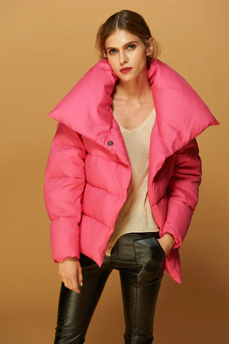 Европейские парки женские пуховики зимнее пальто Ультралегкая пуховая куртка на