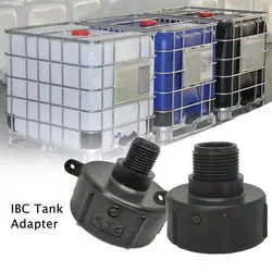1000L IBC Tank Adapter Plastic IBC Tote Tank Connector Fitting Ton Barrel Accessories Black