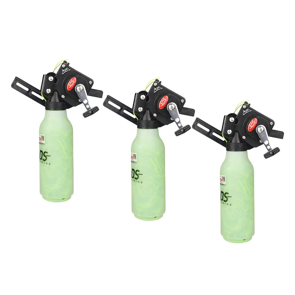 

Pro Bowfishing Reel, 3PCS Bow Fishing Reel Replacement for Target Hunting Archery Accessories
