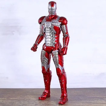 

Crazy Toys Marvel Avengers Iron Man Mark V MK5 PVC Figure Collectible Model Figurals Toy