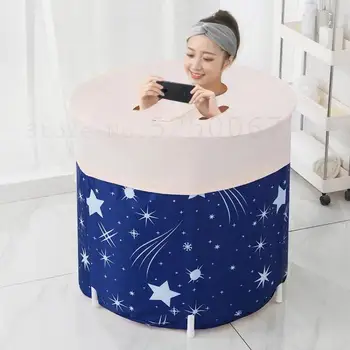 

Bath Barrel Folding Bath Barrel Adult Bath Barrel Household Thickened Children Bath Barrel Adult Bath Barrel Bath Artifact