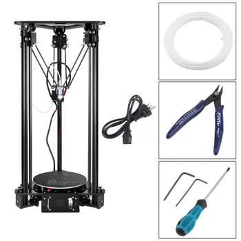 

3D Printer For Kossel Linear Delta Large Printing Size LCD Screen Printer DIY Kit EU/UK/US/AU Plug