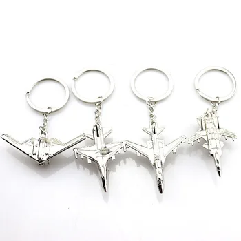 

1 Pcs Zinc Alloy Metal Civil Aircraft Model Car Keychain Creative Unique Plane Design Car Keyring Best Gift for Audi Mercedes