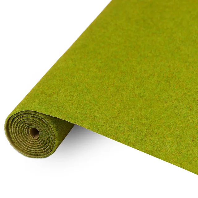 1pc/2pcs 0.4mX1m Model Grass Mat Dark 2mm Green Yellow Artificial Lawn Turf Carpet Architectural CP103