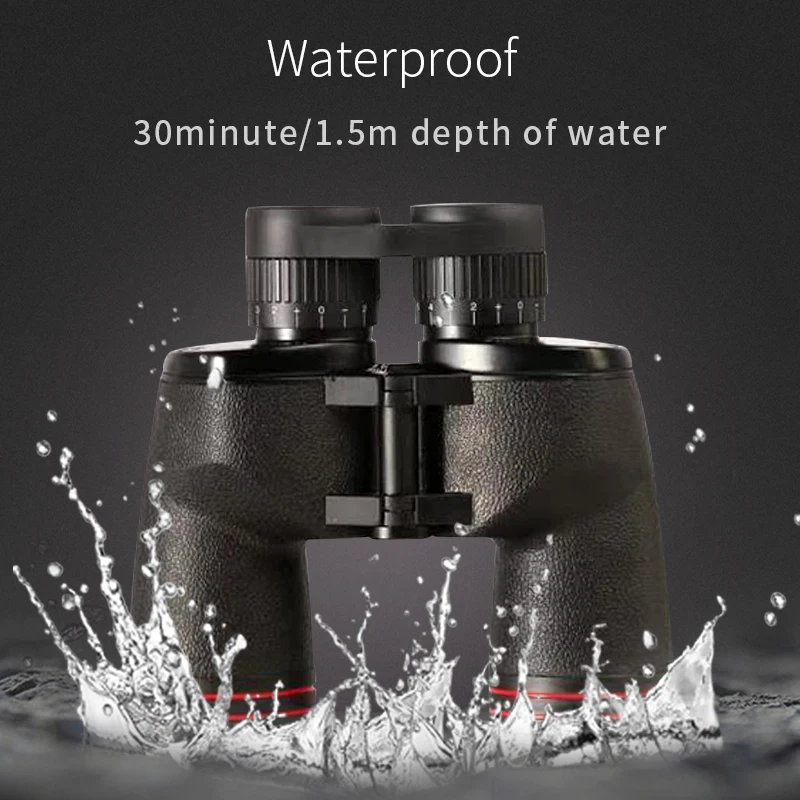 

10x50 ED Binoculars Waterproof High Power Porro Telescope for Hunting Birding Outdoor