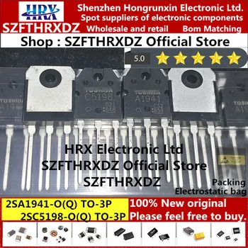 

100% new original 2SA1941-O(Q) 2SC5198-O(Q) TO3P 2SA1941 2SC5198 A1941 C5198 TO-3P Bipolar transistor 25PCS/Tube (10sets=20pcs)