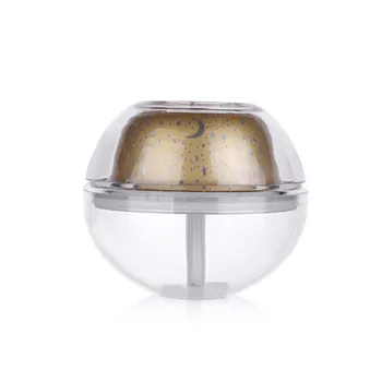 

500mlUSB Crystal night lamp projector air humidifier Desktop Aroma diffuser ultrasonic mist maker LED night light for home