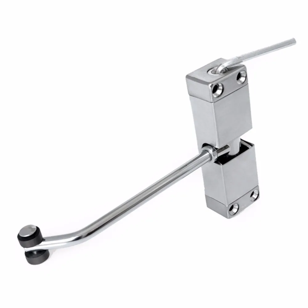 Easy Install Automatic Spring Door Closer,Small Door Catche 180 Degree Not Positioning Automatic Close The Fire Rated Aisle