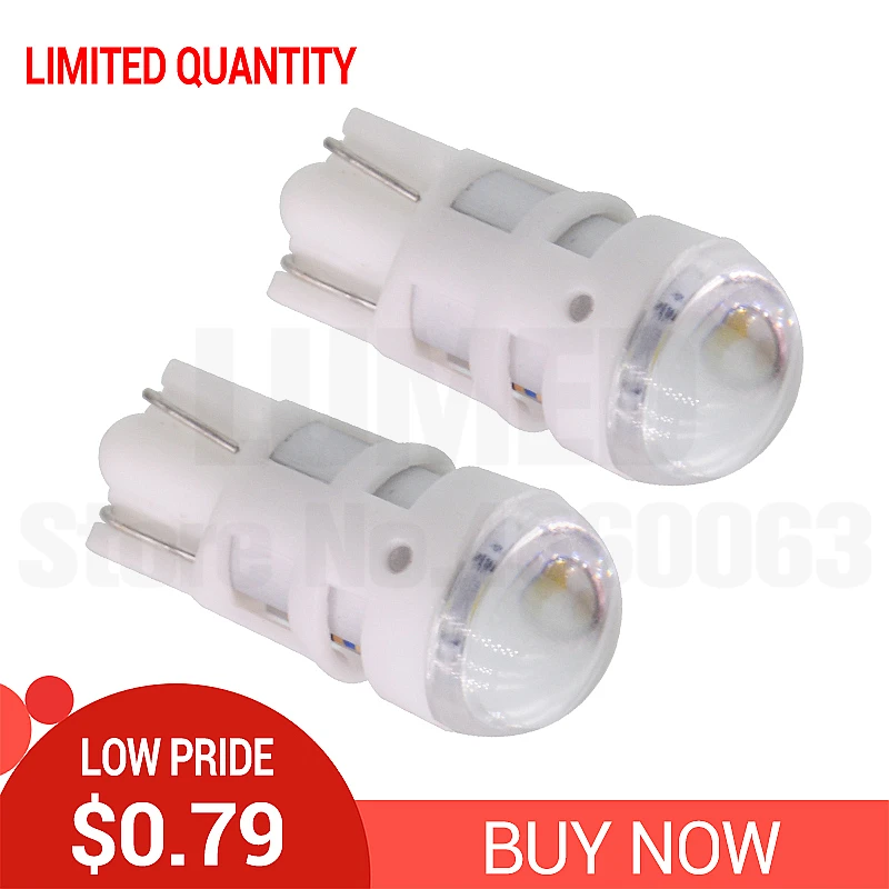2x автомобиль светодиодный W5W 1 светодиодный 3030 SMD 168 194 T10 светодиодный автоматической производственной линии лампа интерьерный клиновидный просвет светильник AC/DC 12V - Испускаемый цвет: White limited offer