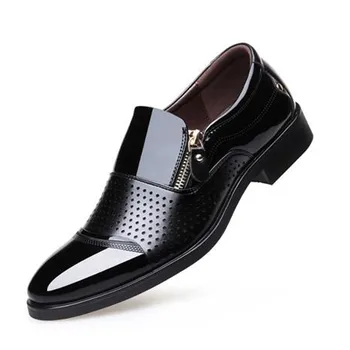 

Autumn Mens Business Casual Fashion Shoes Wedding Shoe Luxury Men Business Dress Shoes Men Loafers Pointy Shoe Big Size 38-58