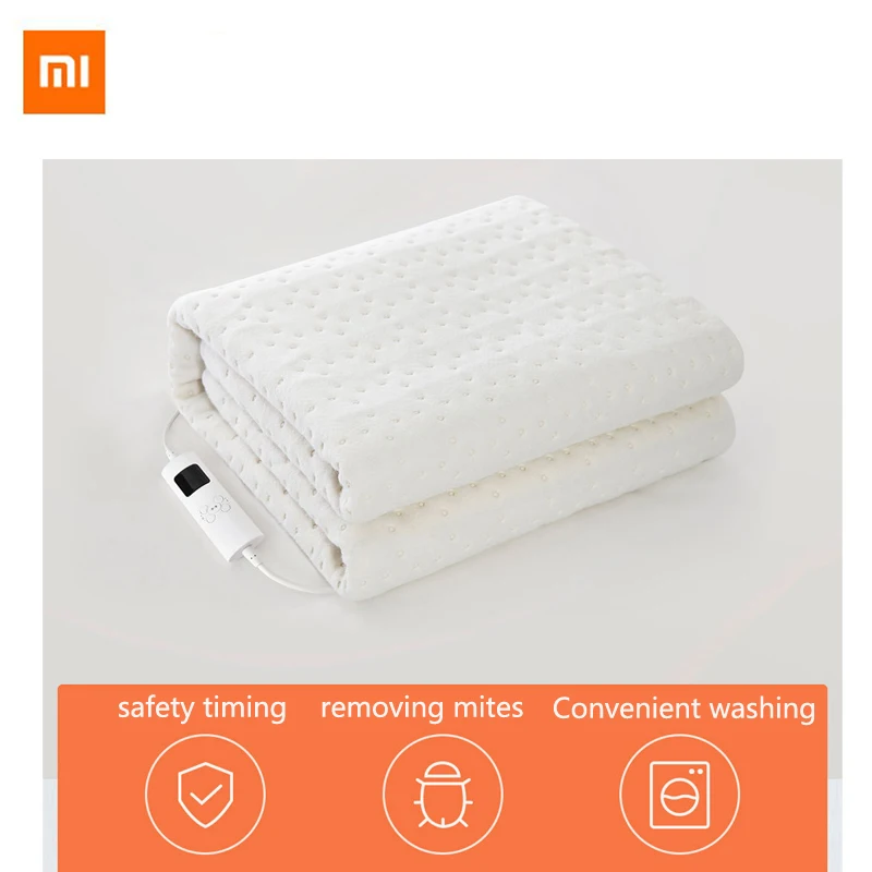 Умное одеяло Xiaomi для удаления клещей электрическое с таймером и регулировкой
