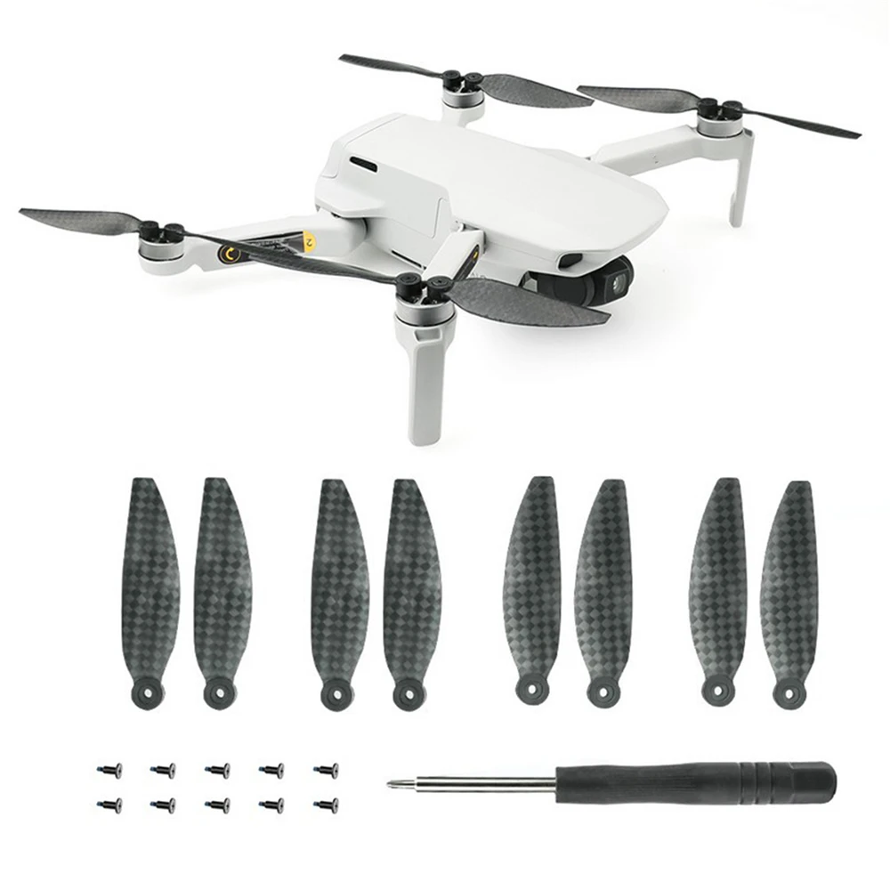 Crazy Sale JPB Quick Release Carbon Fiber Propeller for DJI Mavic Mini Drone Replacement Spare Parts accessories Blade Props 