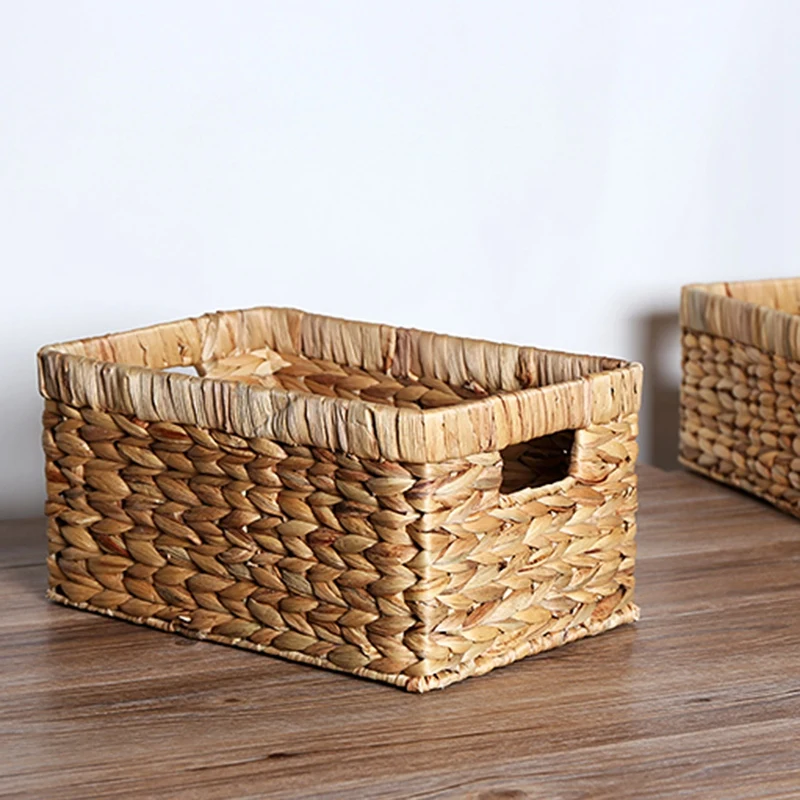 

Hot New Golden Willow Storage Basket Rattan Storage Basket Storage Box Straw Without Cover Box Storage Box Gourd Weaving