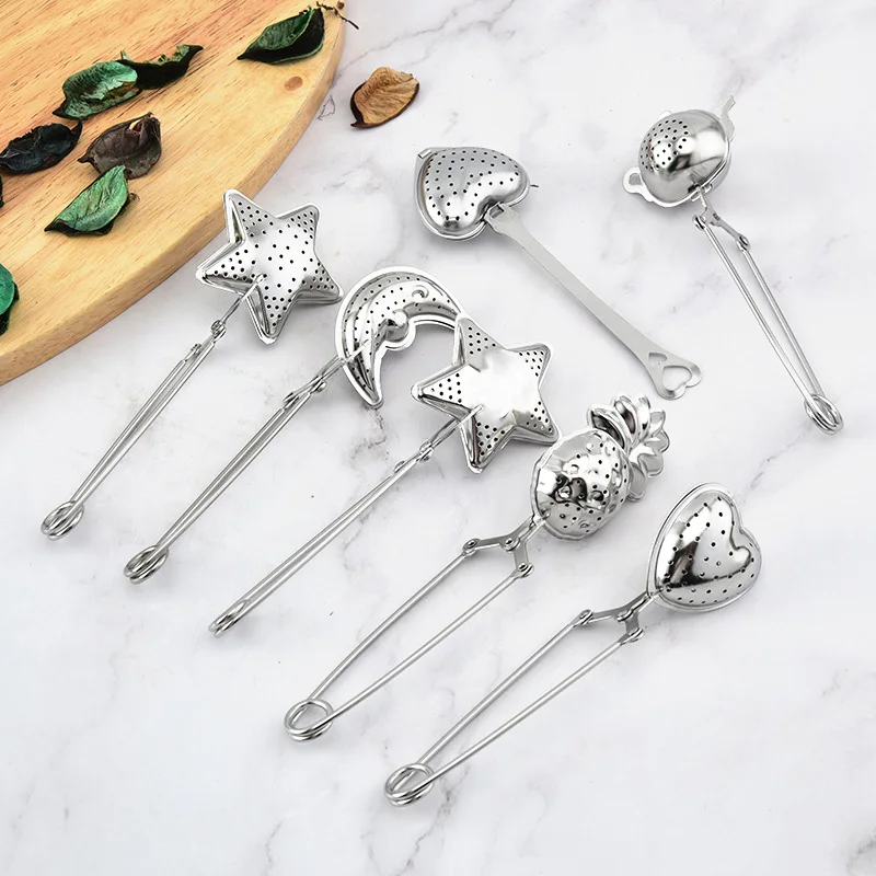 New Stainless Steel Tea Infuser Mesh Reusable Tea Bag Firmly Filter Strainer Mug Teapot Gadgets