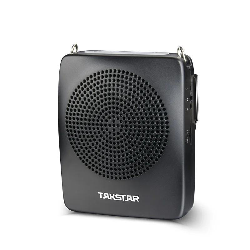 Черный Takstar E128 AUX портативный Bluetooth беспроводной цифровой громкоговоритель для обучения руководство обучение продвижение рекламы Быстрая зарядка - Цвет: Черный