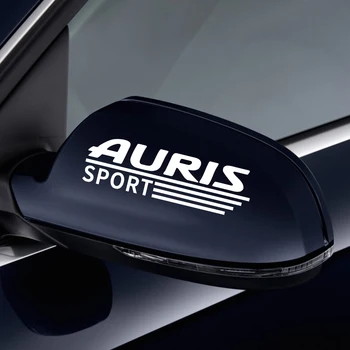 

Car Rearview Mirror Trim Stickers for Toyota Auris Sport Styling Auto Decoration Reflective PVC Decals Vinyl Car Accessories