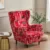 Solid Color Wing Chair Cover Stretch Polyester Armchair Covers Nordic Removable Relax Sofa Slipcovers With Seat Cushion Covers 16