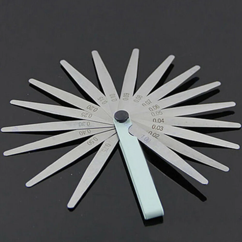 

Parts Gap feeler gauge Adjustment Car 0.02-1mm Measuring Replacement Hand tool